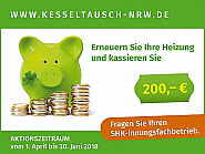 Kampagne "Kesseltausch NRW" 2018 Kampagne "Kesseltausch NRW" 2018
